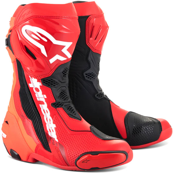 Ботуши Alpinestars Supertech R - Bright Red Red Fluo
