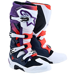 Ботуши Alpinestars TECH 7 - Purple White Dark Blue Red Fluo