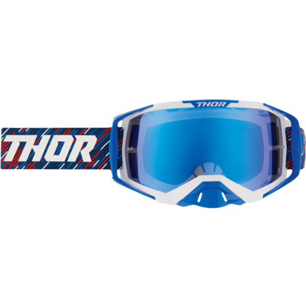 Мотокрос очила Thor Activate Flite - Stripes Red White Blue