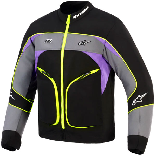 Яке Alpinestars Unite - Black Asphalt Violet