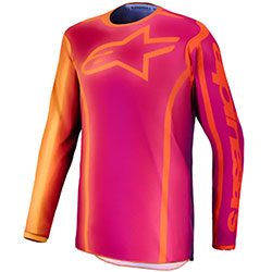 Мотокрос блуза Alpinestars Fluid Kepler - Dark Purple Orange