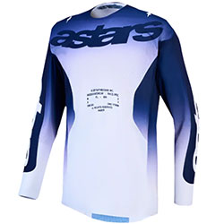 Мотокрос блуза Alpinestars Racer Air Amber - Blue Navy White