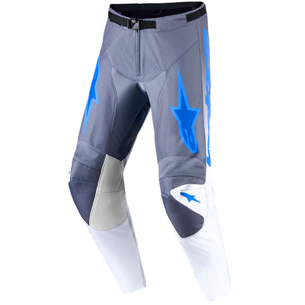 Мотокрос панталон Alpinestars Racer Amber - Ash Gray Light Lilac Ucla Blue