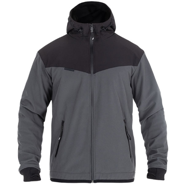 Mото суитшърт John Doe XTM® V3 Rip Stop - Grey Black