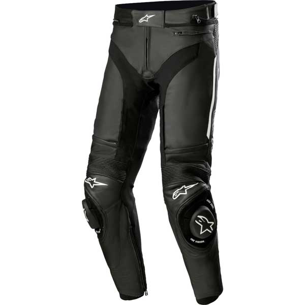 Кожен панталон Alpinestars Missile V3 - Черно бял