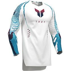 Mотокрос блуза Thor Sportmode Damascus - White
