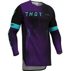 Mотокрос блуза Thor Sportmode Vanish - Black Purple