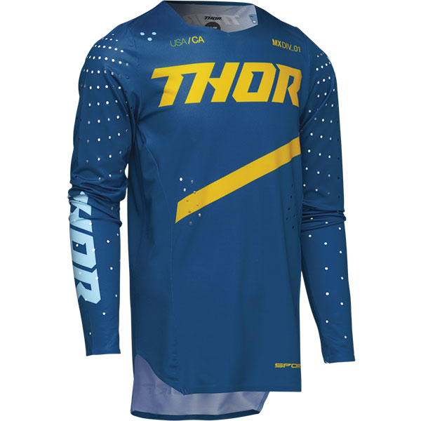 Детска мотокрос блуза Thor Sportmode Brave - Blue