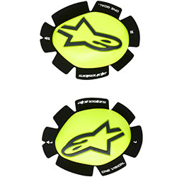 Слайдери за колена Alpinestars GP Plus - Yellow Fluo Black