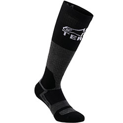 Чорапи Alpinestars AT-8 Merino Wool - Tar Gray Black